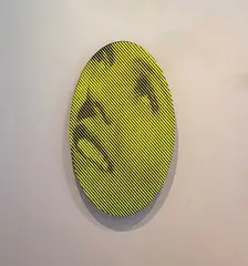 Christopher Cran, Your Face in This Painting, 2022, acrylic on board