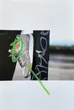 Jay Mosher, Elephant Skin [Shoe], 2020, colour photo print and paint stick