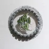 Arianna Richardson, Untitled - Fish, 2018, polyethylene terephthalate, polyester and lurex