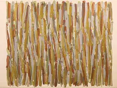 Joy Walker, Fall, 1973, colour silkscreen on paper