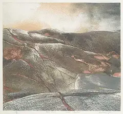 Ed Bartram, Cove Rock, Nova Scotia #18/40, 1980, colour etching on paper