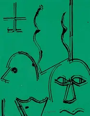 Peter William Daglish, Improvisation [Turnham Green], 2011, ink on paper