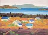 Colin D. Graham, Mid Saanich, 1995, oil on canvas