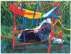 Alexandra Haeseker, Big Catch #A/P, 1996, colour lithograph on paper