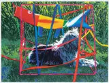 Alexandra Haeseker, Big Catch #A/P, 1996, colour lithograph on paper