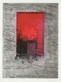 J.C. Heywood, First Niche #15/40, 1984, colour etching on paper