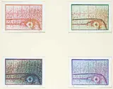 Ted Ing, Union #A/P, 1976, colour etchings on paper