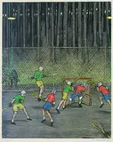 William Kurelek, Untitled - Lacrosse #209/225, 1977, photolithographic reproduction on paper