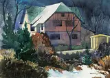 Brent R. Laycock, Suburban Evening