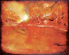 Darlene Lobos, River Memory II, 2003, oil on canvas