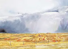 Cynthia Mackenzie, Proux II, 1989, watercolour on paper