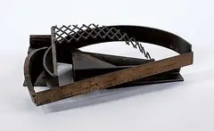 Vesna Makale, Untitled - Industrial Forms, 1988, welded metal sculpture