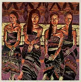 Mashud Mansyur, Gadis Timor [Eastern Girls] #7/30, 1994, colour relief print on paper