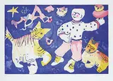 Janet Mitchell, A Trifle Unrealistic #22/22, colour etching on paper