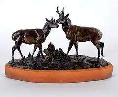 Terry Murphy, Antelope #6/24, bronze sculpture