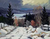 William Parsons, Snowbound, Road to the Lake