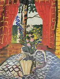 David Pugh, Untitled - Flowers Before the Window