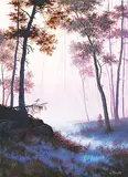 Roger D. Arndt, Vantage Point, 1984, acrylic on wood board