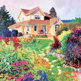 John H. Burrow, Peachland Beauty, acrylic on canvas