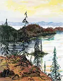 Alex Cameron, High View, 1989, oil on canvas