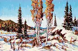 Rod Charlesworth, Untitled - Winter Looking West