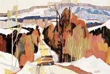 Hilton Macdonald Hassell, Untitled - Winter Road