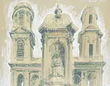 Joseph Francis Plaskett, Untitled - Cathedral