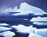 Keith Thomson, Smooth Flow, oil on canvas