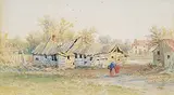 Frederick Arthur Verner, Untitled - Edge of Town