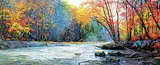 Mathew Wong, Fall Ascension, oil on canvas