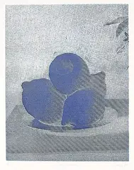 Christopher Cran, Blue Lemons #A/P, 2000, colour etching on paper