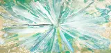 Harold Feist, Untitled - Collaboration in Green, acrylic on canvas