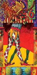 Polka Dot Rat by Grant Leier, 2003, acrylic on canvas, sold Apr 2022