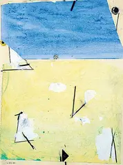Otto Rogers, Untitled #5, 1985, mixed media on paper