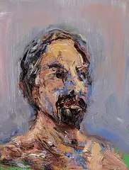Michael Smith, Portrait #22, 2003, oil on wood board