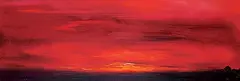 Marilynn Bracken, Sunset of Dreams [The Big Sky Series], 2007, acrylic on canvas