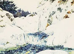James M. Donnell, Rawdon, watercolour and graphite on paper board