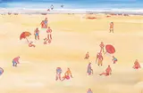 Colin D. Graham, Untitled - Playing on the Beach