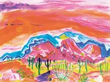 Phyllis Kapp, Souls in the Desert, 1996, watercolour on paper