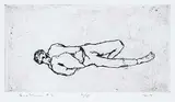 Harry Mitsuo Kiyooka, Victim #3 #A/P, etching on paper