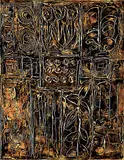 Danny McBride, 00-03-106, mixed media on canvas