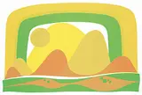 Kenneth Samuelson, The Valley #5/25, 1975, colour silkscreen on paper