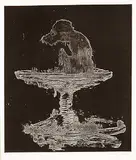 Tony Scherman, Untitled - Cake Plate #PP, etching on paper