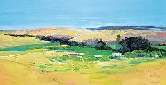 Ted Smith, Stump Lake Ranch, 1969, oil on canvas