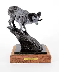 Rick Taylor, Shale Pass #27/30, 1987, bronze sculpture