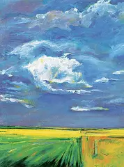 Terry Trodden, Sky, 2001, oil on canvas