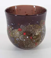 Martha Henry, Black Bowl, glass