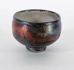 Wayne G. Ngan, Untitled - Iridescent Bowl, glazed ceramic