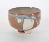 Wayne G. Ngan, Untitled - Blue, White and Brown Bowl, glazed ceramic