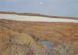 Douglas Dennis Barry, Untitled - Prairie Landscape, 1978, oil on canvas